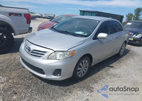 2013 Toyota Corolla Le из США, поврежденный, VIN 2T1BU4EE2DC961977